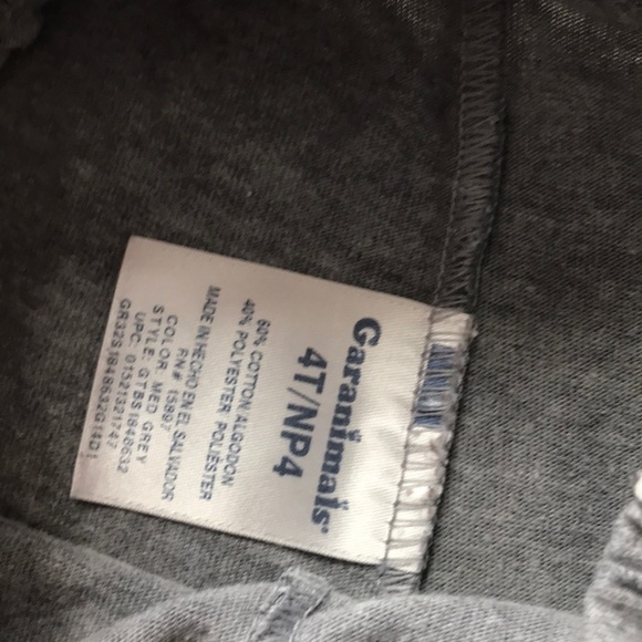 5 pairs GARANIMALS size 4 Boys Sweats. 3T Shorts - Picture 6 of 8